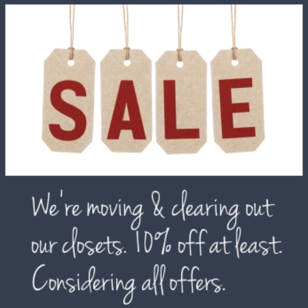 CLOSET SALE